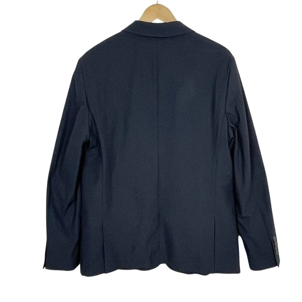 Rhône Navy Blue Commuter Blazer Slim Fit Mens L Stretch Minimalist Performance - Picture 2 of 14